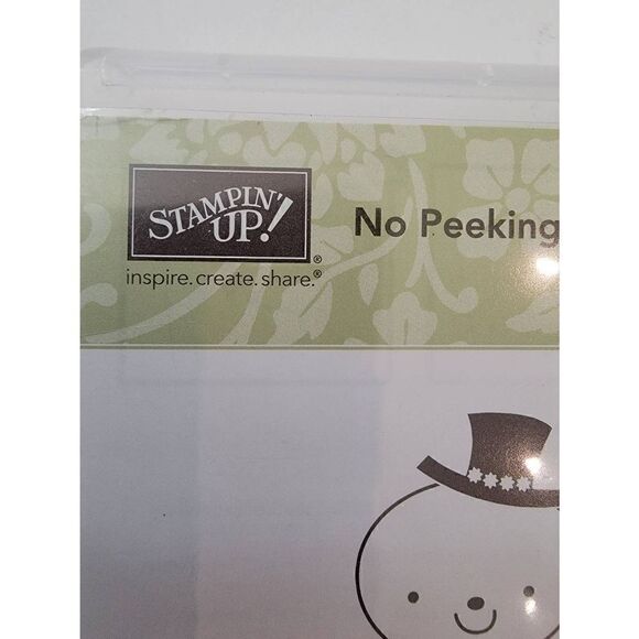 Stampin' Up! No Peeking Jolly Christmas Stamp Set - Picture 3 of 3